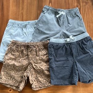 3T Cat & Jack Boys Shorts Bundle - 4 pairs